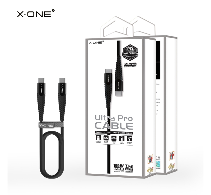 100w快充雙typec頭充電適用于小米華為手機(jī)筆記本