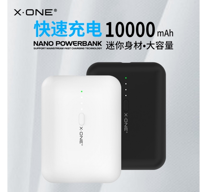 快速充電10000 mAh NANoPoWERBANK迷你身材·大容量